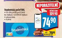 Albert Studentská pečeť BIG 225-250 g nabídka