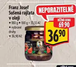Albert Franz Josef Sušená rajčata v oleji 180 g nabídka