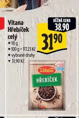 Albert Vitana Hřebíček celý 18 g nabídka
