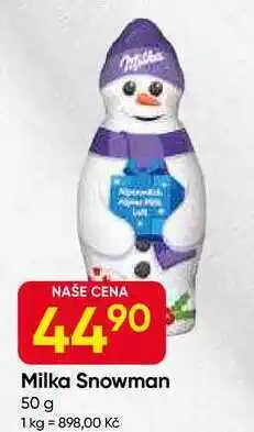 Hruška Milka Snowman 50 g nabídka