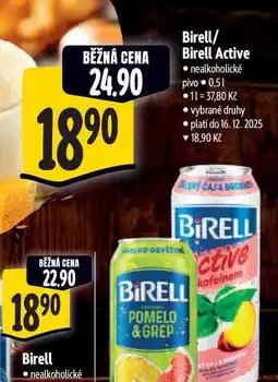 Albert Birell/ Birell Active 0,5 l nabídka