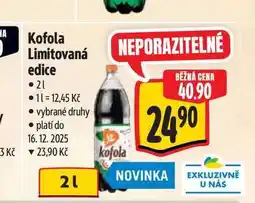 Albert Kofola Limitovaná edice 2 l nabídka