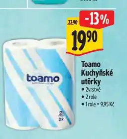 Albert Toamo Kuchyňské utěrky 2vrstvé 2 role nabídka