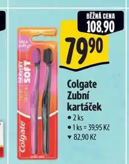 Albert Colgate Zubní kartáček 2 ks nabídka