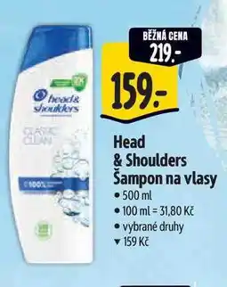 Albert Head & Shoulders Šampon na vlasy 500 ml nabídka
