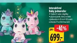 Albert Interaktivní Baby jednorožec nabídka