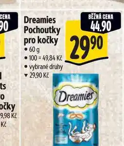 Albert Dreamies Pochoutky pro kočky 60 g nabídka