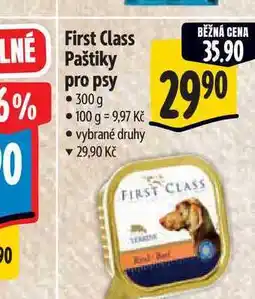 Albert First Class Paštiky pro psy 300 g nabídka