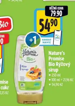 Albert Nature's Promise Bio Rýžový sirup 250 ml nabídka