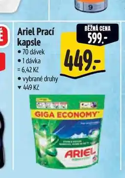 Albert Ariel Prací kapsle 70 dávek nabídka