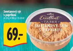 Albert Smetanový sýr s paprikou 125 g nabídka