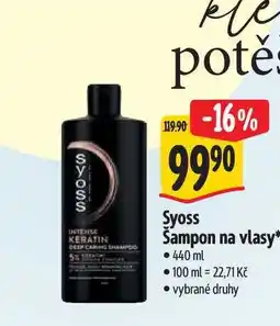 Albert Syoss Sampon na vlasy 440 ml nabídka