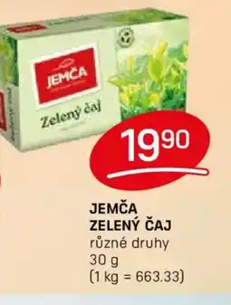 Flop Jemča zelený čaj nabídka