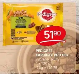 Flop Pedigree kapsičky pro psy nabídka