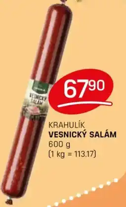 Flop Krahulik Vesnický salám nabídka