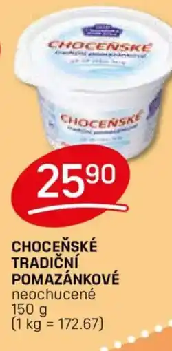 Flop Choceňské tradiční pomazánkové nabídka