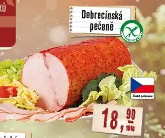 Maso Třebovle Debrecínská pečeně nabídka