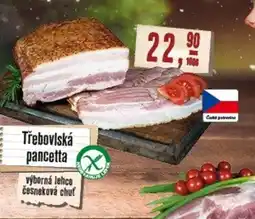 Maso Třebovle Třebovlská pancetta nabídka