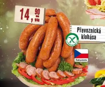 Maso Třebovle Převoznická klobása nabídka
