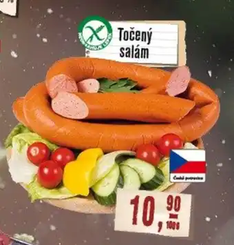 Maso Třebovle Točený salám nabídka