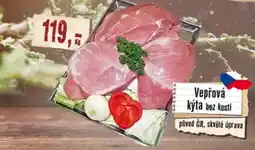 Maso Třebovle Vepřová kýta bez kostí nabídka