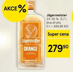Tesco Jägermeister nabídka