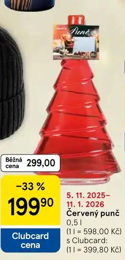 Tesco Červený punč nabídka
