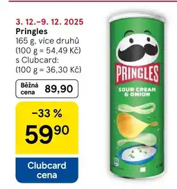 Tesco Pringles nabídka