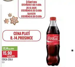 Ratio COCA COLA nabídka