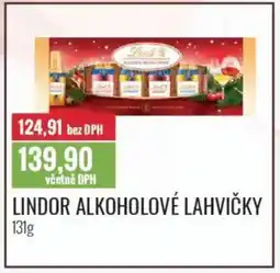 Ratio Lindor alkoholové lahvičky nabídka
