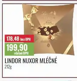 Ratio Lindor nuxor mléčné nabídka