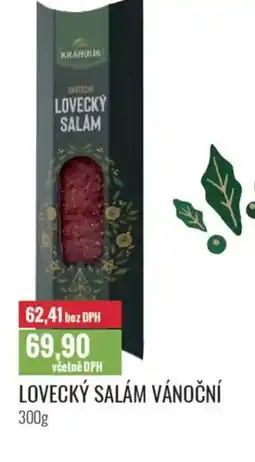 Ratio Lovecký salám vánoční nabídka