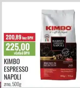 Ratio Kimbo espresso napoli nabídka