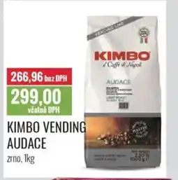 Ratio Kimbo vending audace nabídka