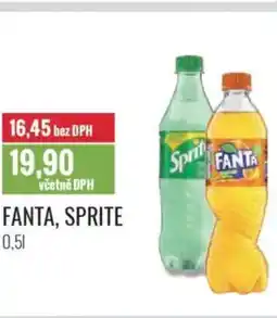 Ratio FANTA, SPRITE nabídka