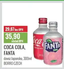 Ratio COCA COLA, FANTA nabídka