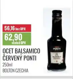 Ratio Ocet balsamico červený Ponti nabídka