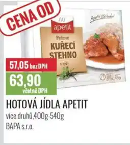 Ratio Hotová jídla Apetit nabídka