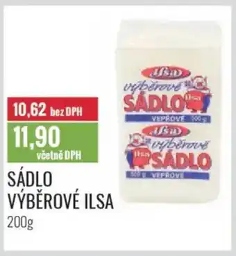 Ratio Sádlo výběrové Ilsa nabídka