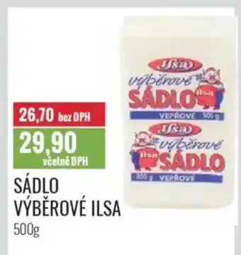 Ratio Sádlo výběrové Ilsa nabídka