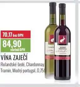 Ratio Vína zaječí nabídka
