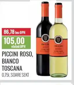 Ratio Piccini roso, bianco toscana nabídka