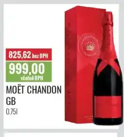Ratio Moët chandon GB nabídka