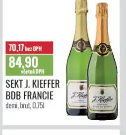 Ratio Sekt J. Kieffer BDB francie nabídka