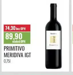 Ratio Primitivo Meridiva IGT nabídka