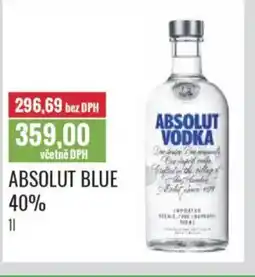 Ratio Absolut blue 40% nabídka