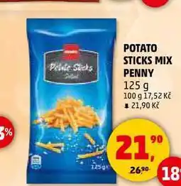 Penny Market POTATO STICKS MIX PENNY, 125 g nabídka