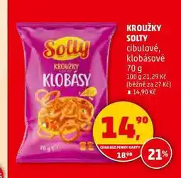 Penny Market KROUŽKY SOLTY, 70 g nabídka
