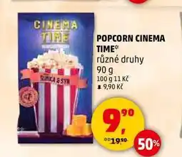 Penny Market POPCORN CINEMA TIME, 90 g nabídka