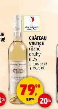 Penny Market CHÂTEAU VALTICE, 0,75 l nabídka